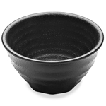 Elite Global Solutions JWT61 Zen 4 oz. Black Round Bowl - Case of 6