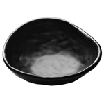 Elite Global Solutions JWT65 Zen 7 oz. Irregular Edge Black Bowl - Case of 6