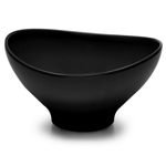 Elite Global Solutions M115OVB Super Bowls Black Oval 4 Qt. Bowl - Case of 3