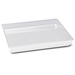 Elite Global Solutions M1215NW The Bakers Display White 3.5 qt. Rectangular Melamine Bowl - Case of 3