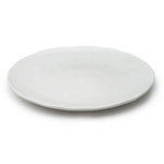 Elite Global Solutions M12P The Edge Display White 12" x 1" Round Organic Edge Plate - Case of 3
