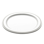 Elite Global Solutions M12R Venetian Display White 12" Round Melamine Plate - Case of 4