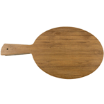 Elite Global Solutions M12RW-BB Fo Bwa 12" Round Bamboo Melamine Serving Board - Case of 6