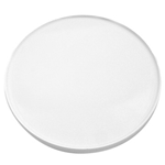 Elite Global Solutions M145PNW Foundations Display White 14 1/2" Round Platter - Case of 3