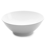 Elite Global Solutions M14R5NW Foundations Display White 9 Qt. Round Bowl - Case of 3