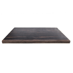 Elite Global Solutions M15241 Fo Bwa Rectangular Faux Zebra Wood Melamine Modular Riser - 24" x 15" x 1" - Case of 2