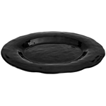 Elite Global Solutions M16OVRF Tuscany Black 17 1/2" x 13" Oval Platter - Case of 4