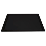 Elite Global Solutions M18513 Black Melamine Platter - 18" x 13" - Case of 6