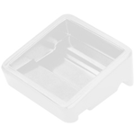 Elite Global Solutions M21 The Edge Display White 2" x 2" Wedge for Trays - Case of 24