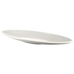 Elite Global Solutions M249SP Moderne Display White 2.5 qt. Large Oblong Salmon Platter - Case of 3