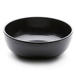 Elite Global Solutions M9R3B Foundations Black 2.25 Qt. Round Ring Bowl - Case of 6