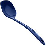 Elite Global Solutions MSP12BL Foundations Blue 12" Spoon, 2 oz. - Case of 6
