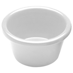 Elite Global Solutions R25SM Ramekins 2.5 oz. White Round Ramekin - Case of 6