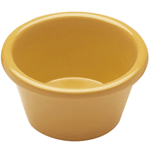 Elite Global Solutions R3SM Rio Yellow 3 oz. Melamine Ramekin - Case of 6