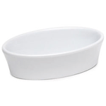 Elite Global Solutions Sides D54OV White 6 oz. Oval Baker - Case of 6