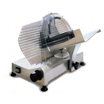 Omcan 13620 10" Blade Belt Drive Slicer 120V, 0.30 HP, ETL Certified