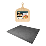 Eppicotispai Pizza Set with Cooking Stone and Pizza Peel