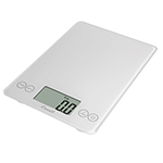 Escali White Digital Scale Arti 15 Pound / 7 Kilogram