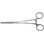 Excel 55541 7-1/2" Straight-Nose Stainless Steel Hemostat