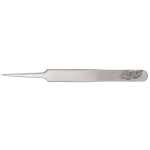 Excel Straight Fine-Point Tweezers, Polished