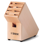 F. Dick Empty Knife Block, Solid Wood