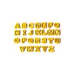 Fat Daddio's Alphabet (ABC) Nylon Cutter Set