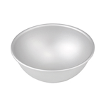 Fat Daddio's Aluminum Hemisphere Cake Pan, 6.5" x 3.25" Deep