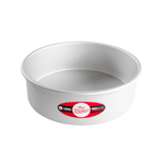 Fat Daddio's Aluminum Round Cake Pan, 3" Deep