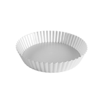 Fat Daddios Fluted Tart Pan with Removable Bottom, 10