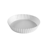 Fat Daddios Fluted Tart Pan with Removable Bottom, 10" Diameter x 2" Deep