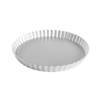 Fat Daddios Fluted Tart Pan with Removable Bottom, 9.5