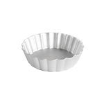 Fat Daddios Fluted Tart Pan with Removable Bottom, 3-3/4" Diameter x 1" High