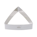 Fat Daddio's Stainless Steel Convex Triangle Cake Ring, 6 7/8