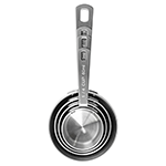 Fat Daddio's Stainless Steel Measuring Cups, Set of 4