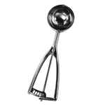 Fat Daddio's Stainless Steel Scoop, 1/3 Cup (#12 Scoop)