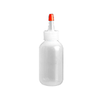 Fine-Tip Squeeze Bottles with Cap, 2 Ounce Capacity - Pack of 12