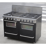FiveStar TTN5317W Pro-Style Natural Gas Range Convection Ovens, Used Excellent Condition