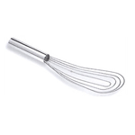 Flat Roux Whip 14" Long - Stainless Steel 