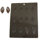 Flexible Chocolate Mold: Wings, 6-Plus-6 Cavities