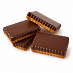 Flexipan French School Butter Cookie Mold, 12 Cavities