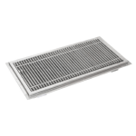 Floor Troughs, Stainless Steel Grates, 12" x 12"