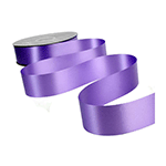 Flora Satin Purple Ribbon, 1-7/16" x 100 Yards