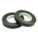 Floral Tape 1/2" Wide, Dark Green - Pack of 2