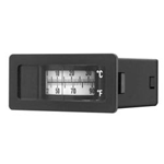 Flush Mount Drum Style Thermometer