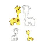 FMM Giraffe Mummy & Baby Cutters - set of 2