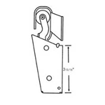 FMP Hook, Door Closer (Flush Off Set)