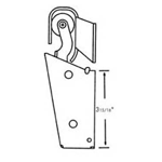 FMP Hook,Door Closer (1-1/8" OffSet)