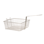 FMP Standard Fry Basket 13" x 12-1/4" x 5-3/8": Full, Front Hook