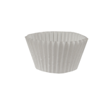 White Foil Cupcake Liners, 2" Dia. x 1 1/4" High, Pack of 500 