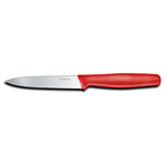 Forschner / Victorinox Utility Knife with Red Nylon Handle, 4 in. (40502)